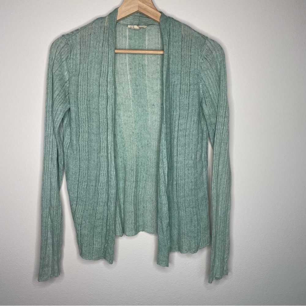 Eileen Fisher | Ribbed Linen Cardigan